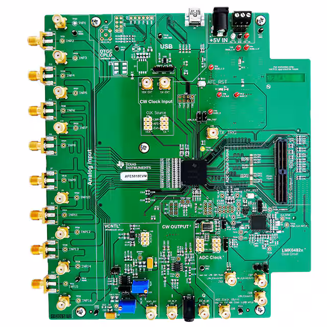 AFE5818EVM Texas Instruments  Cartes de kits d'évaluation et de développement RF